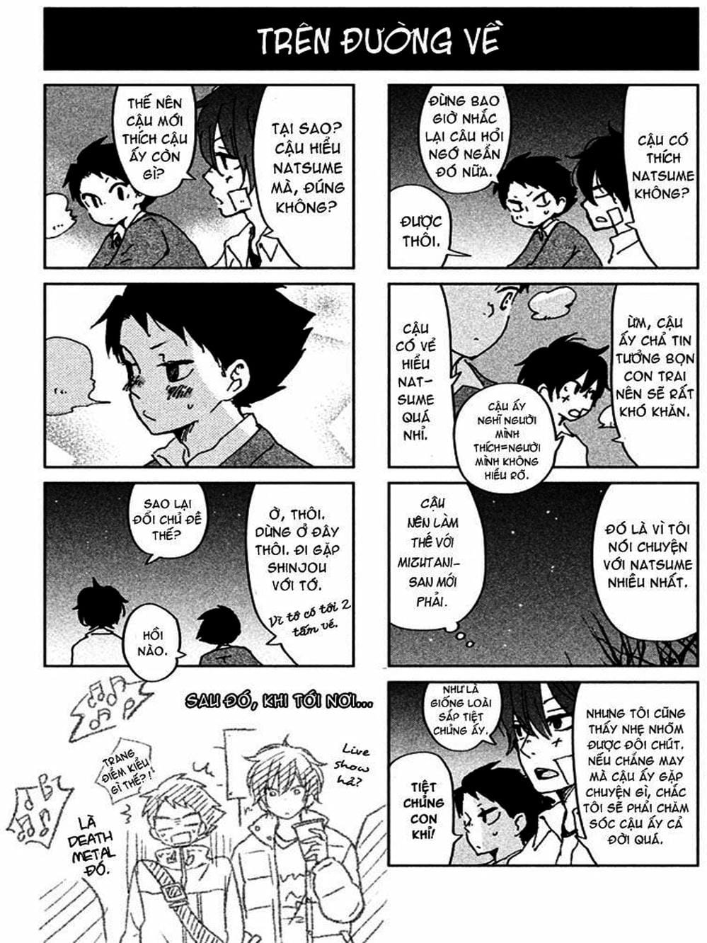 Truyện Tranh Quái Vật Bàn Bên - Tonari No Kaibutsu-Kun trang 4