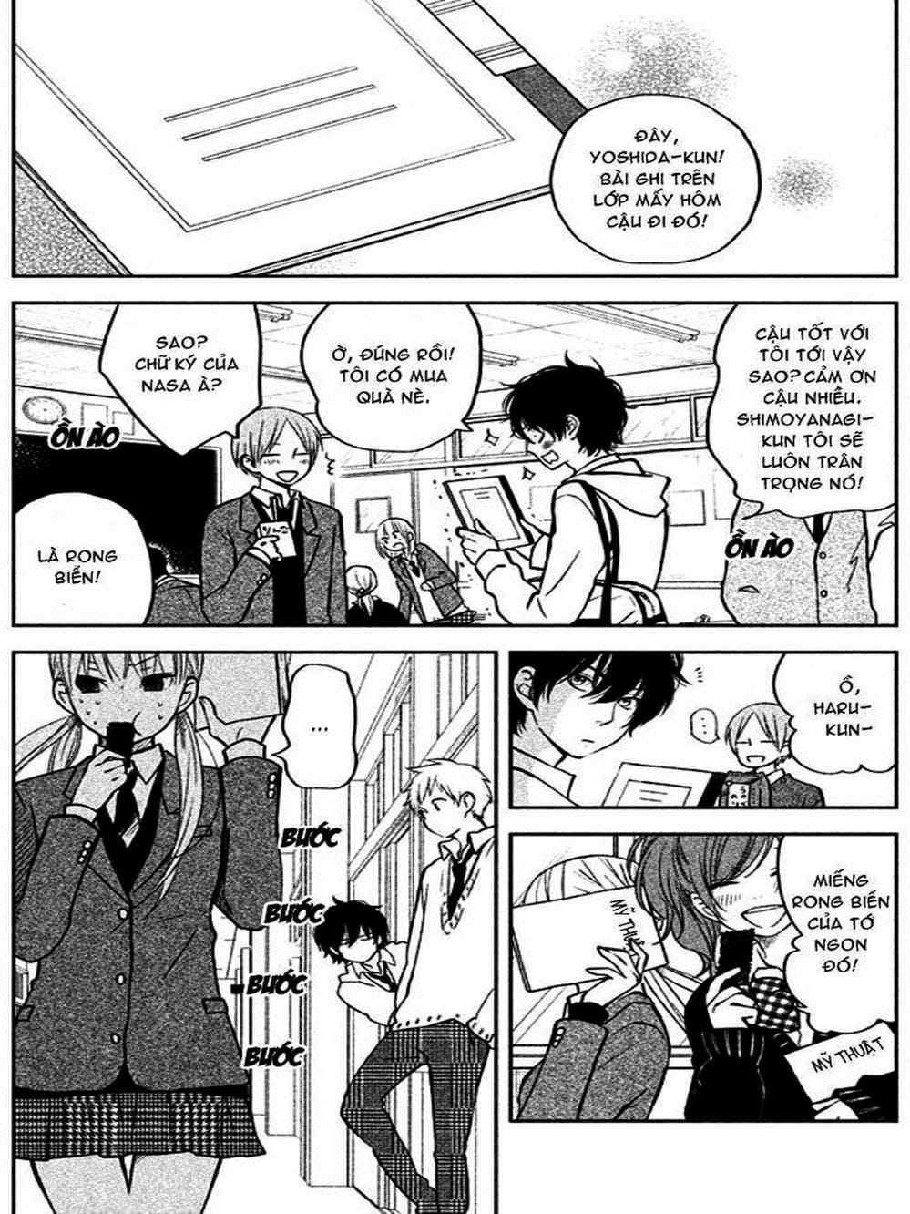 Truyện Tranh Quái Vật Bàn Bên - Tonari No Kaibutsu-Kun trang 4