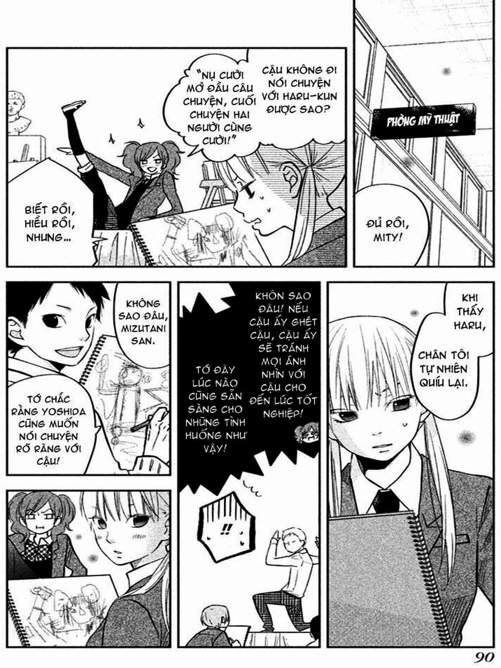 Truyện Tranh Quái Vật Bàn Bên - Tonari No Kaibutsu-Kun trang 4