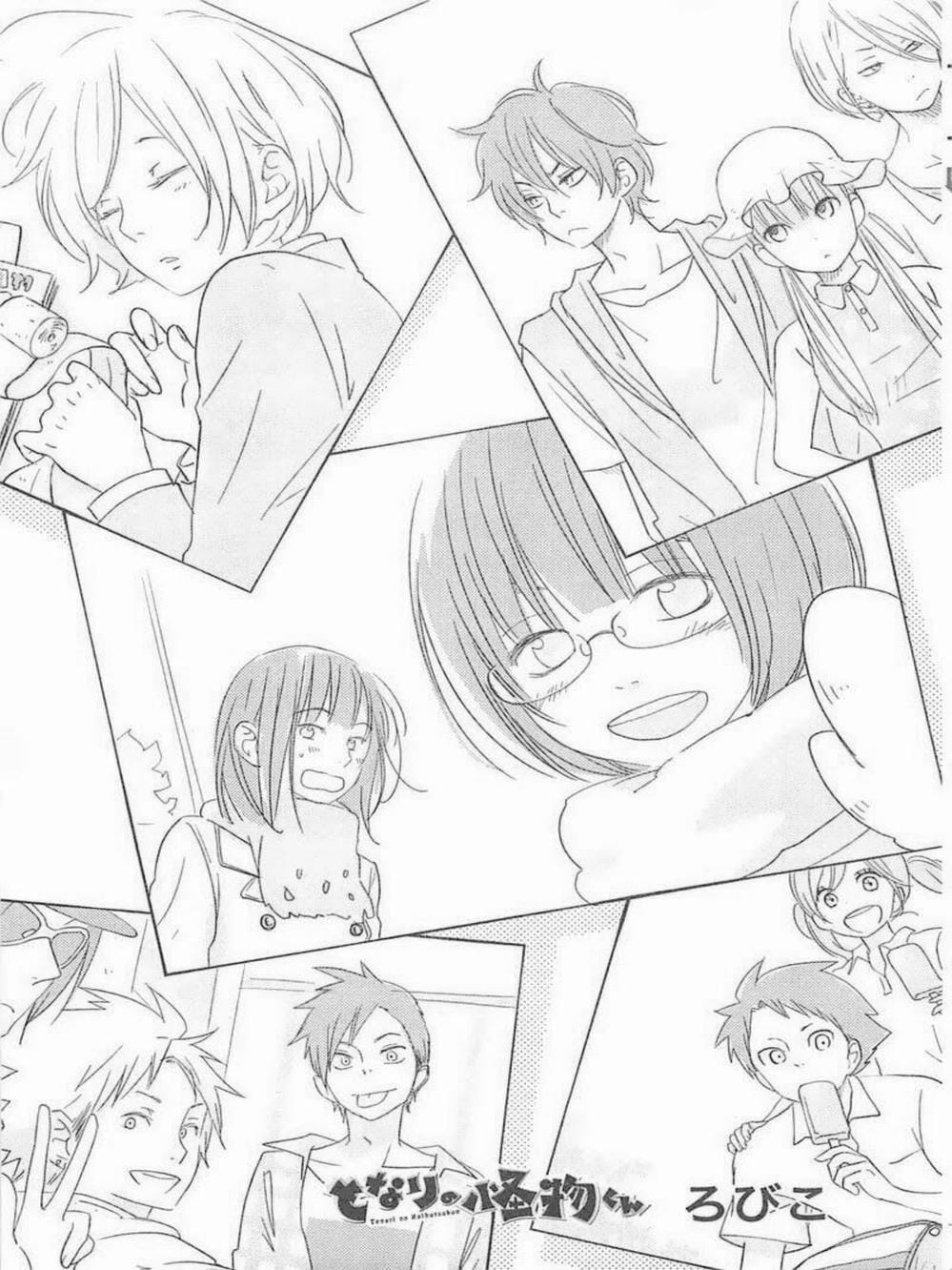 Truyện Tranh Quái Vật Bàn Bên - Tonari No Kaibutsu-Kun trang 4