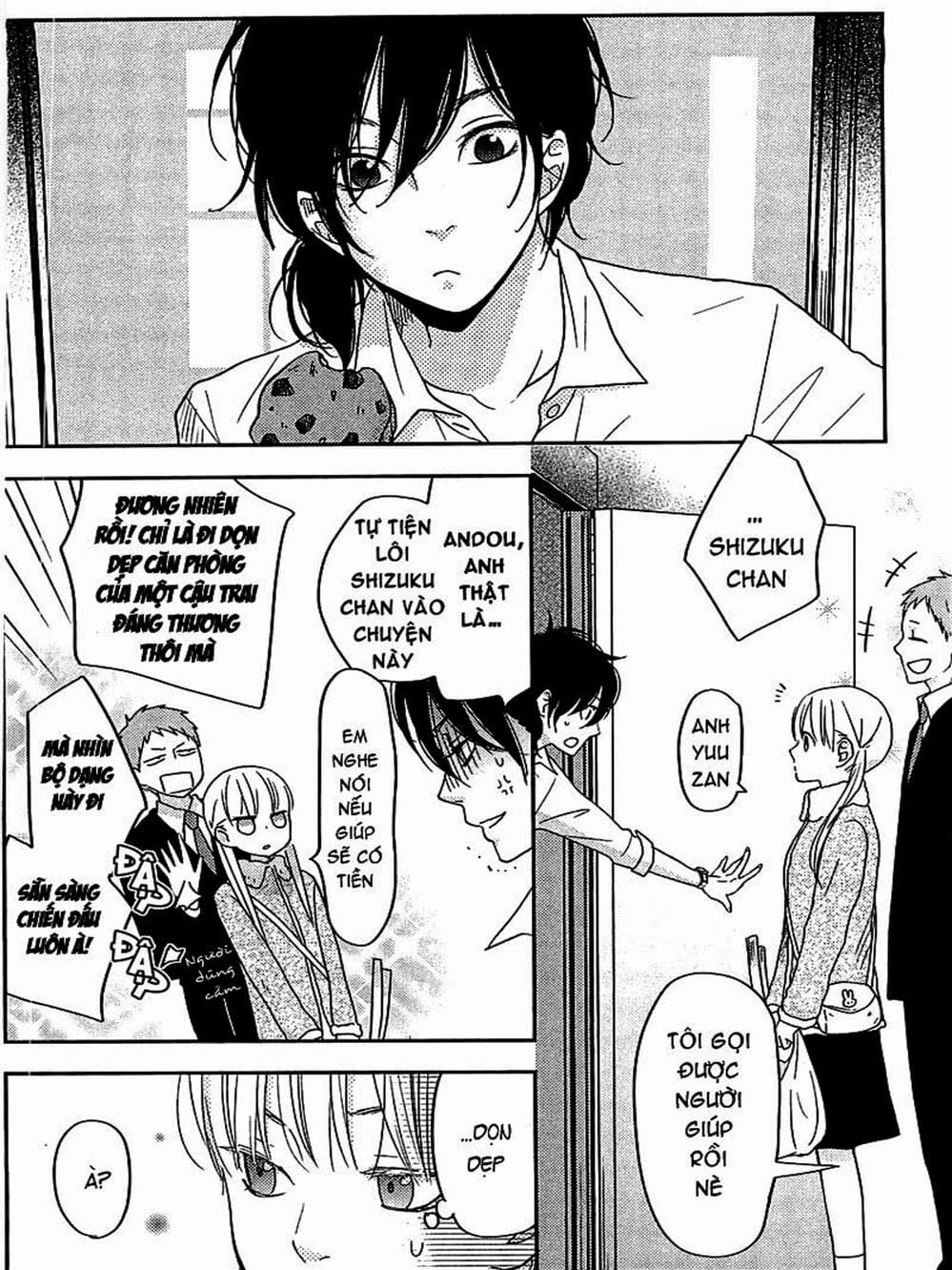 Truyện Tranh Quái Vật Bàn Bên - Tonari No Kaibutsu-Kun trang 4