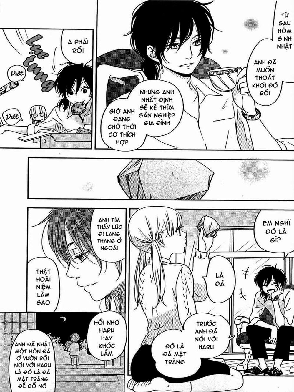 Truyện Tranh Quái Vật Bàn Bên - Tonari No Kaibutsu-Kun trang 4