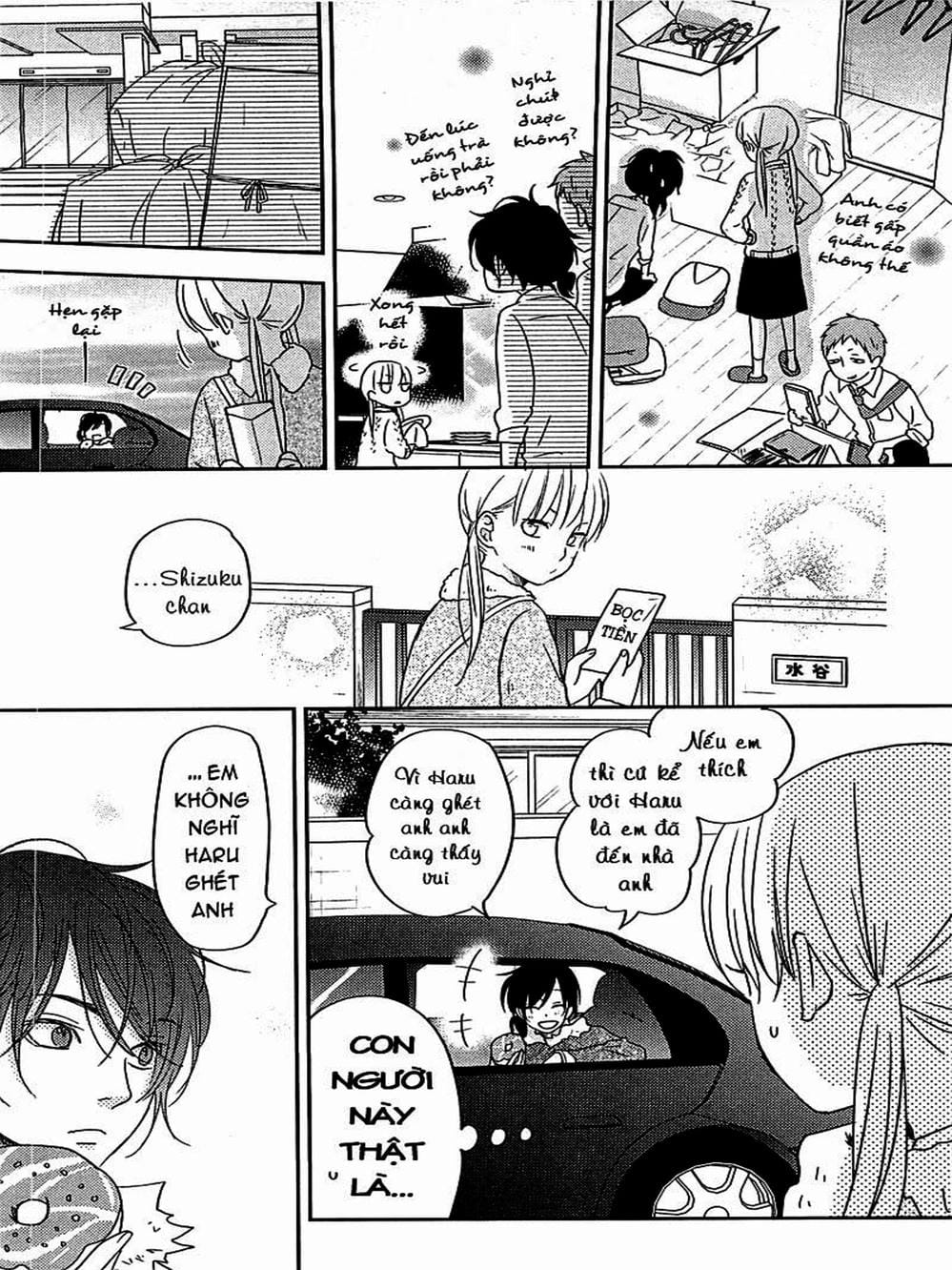 Truyện Tranh Quái Vật Bàn Bên - Tonari No Kaibutsu-Kun trang 4