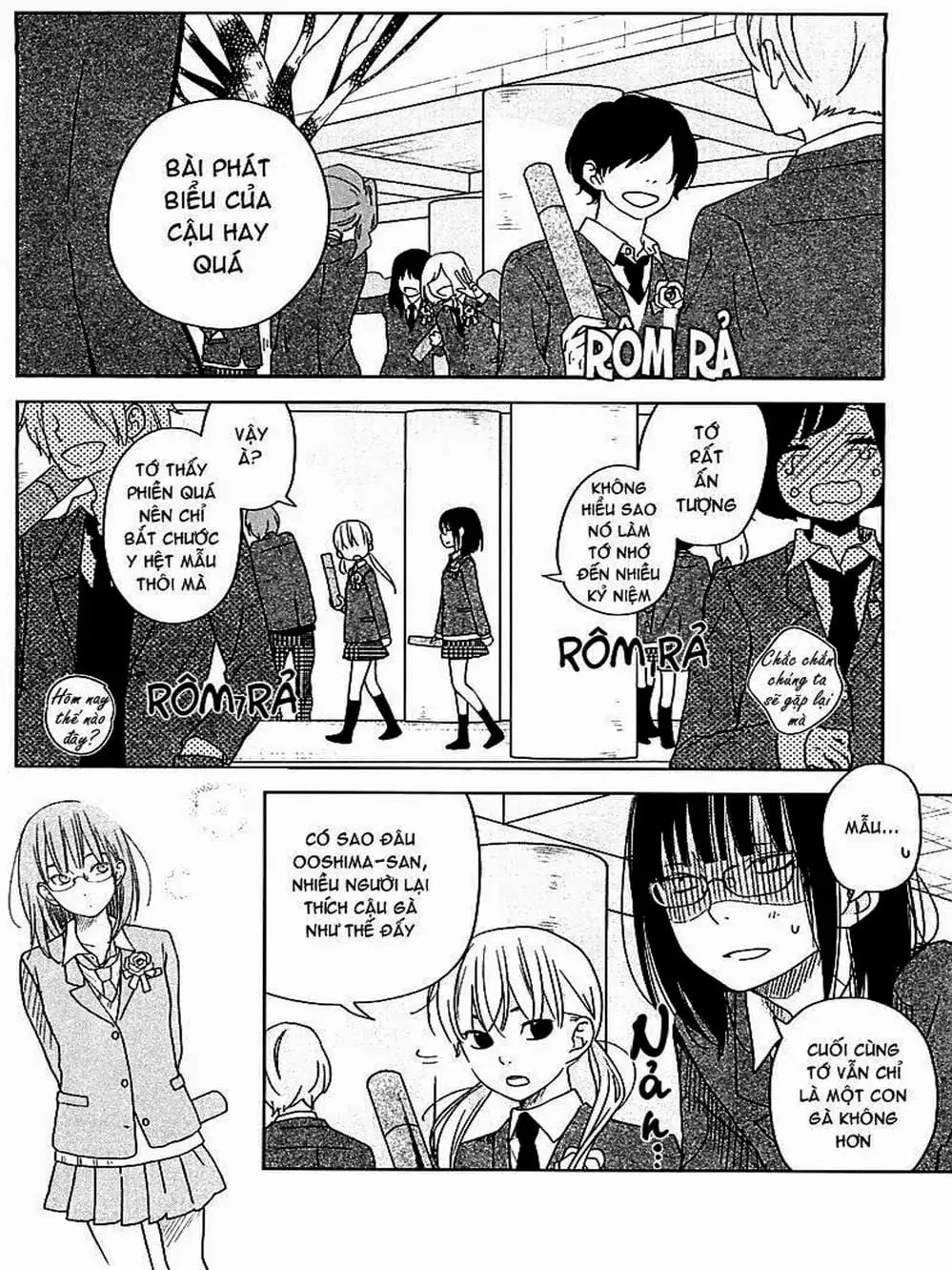 Truyện Tranh Quái Vật Bàn Bên - Tonari No Kaibutsu-Kun trang 4