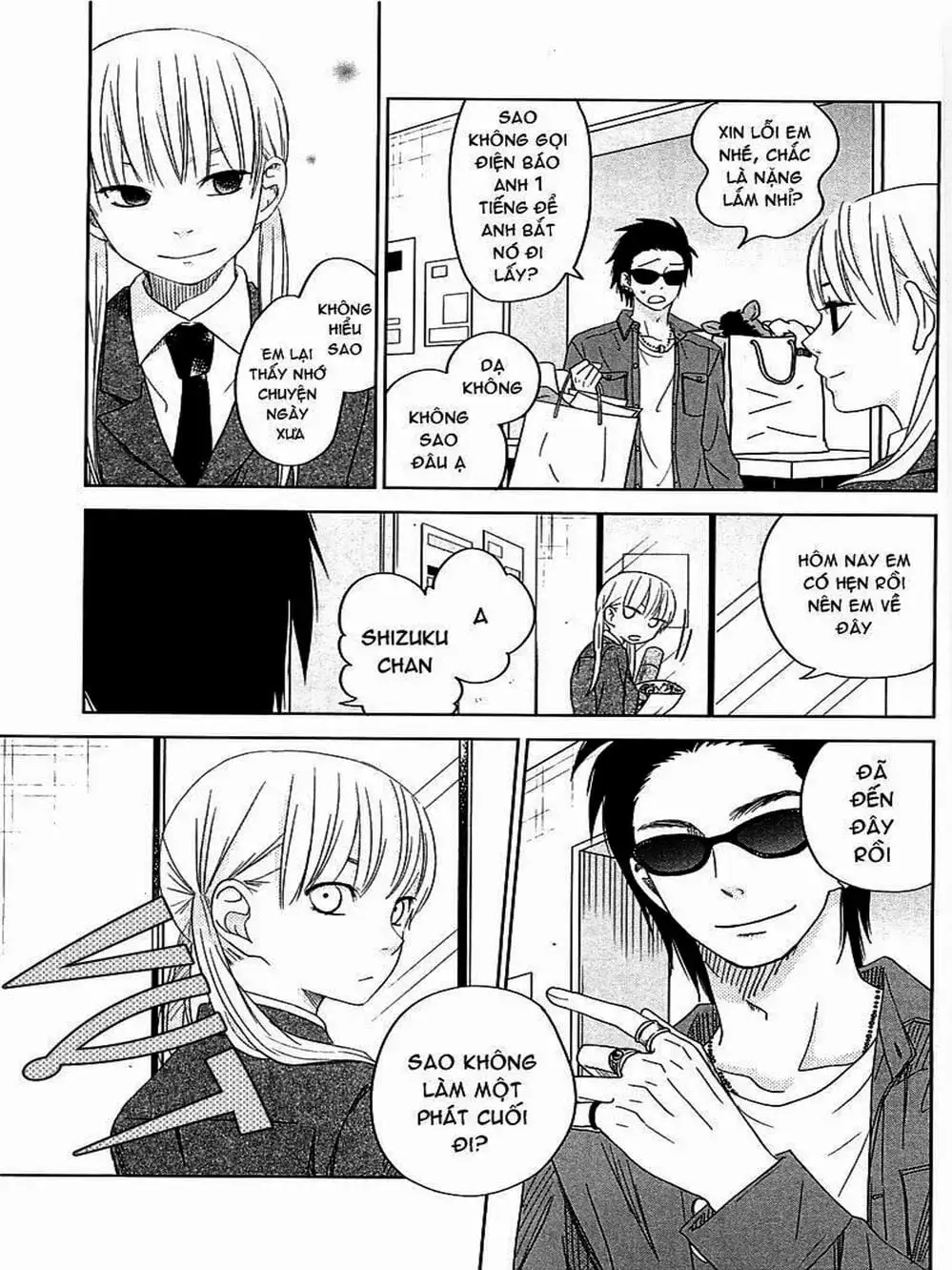 Truyện Tranh Quái Vật Bàn Bên - Tonari No Kaibutsu-Kun trang 4