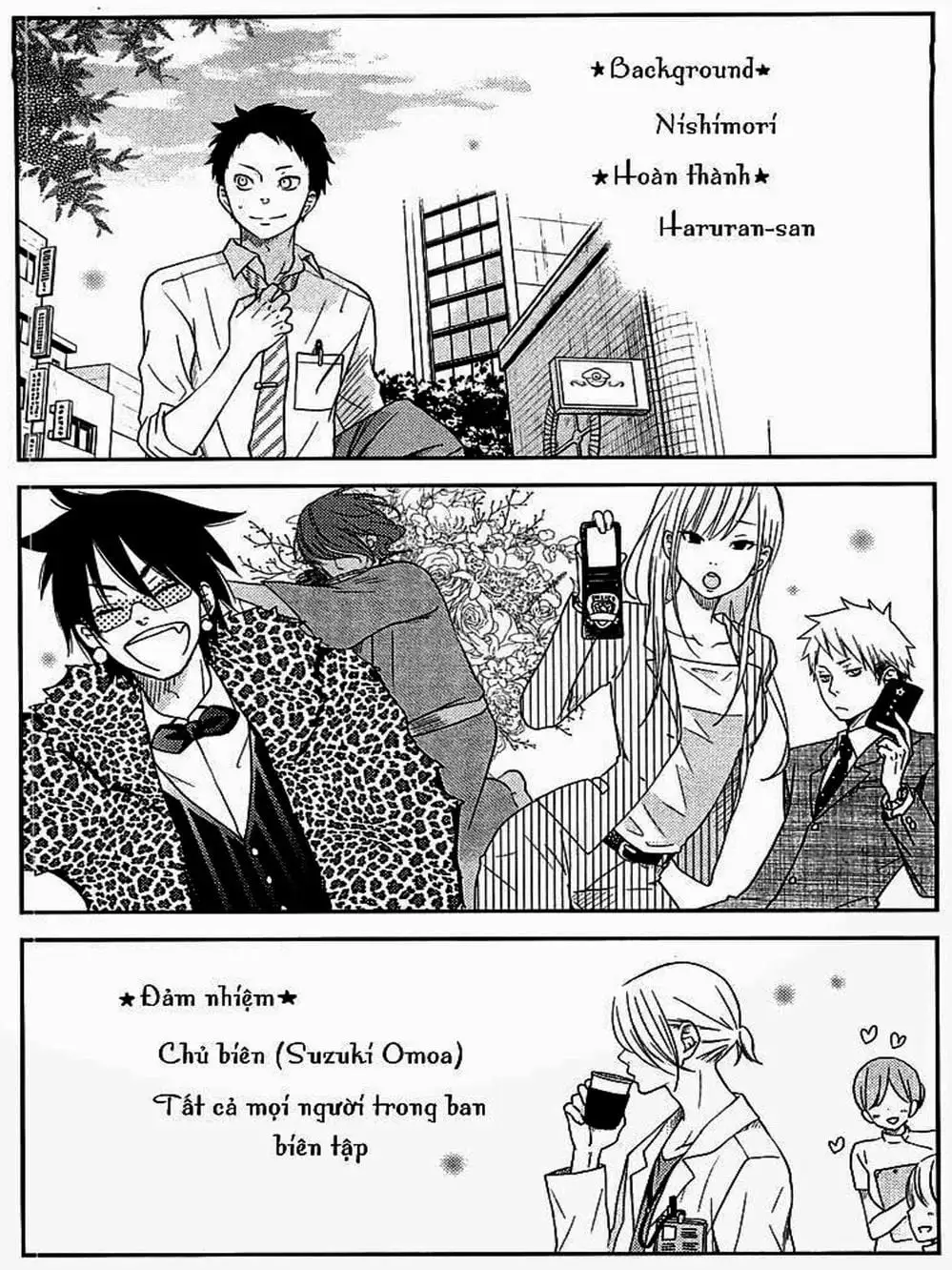 Truyện Tranh Quái Vật Bàn Bên - Tonari No Kaibutsu-Kun trang 4