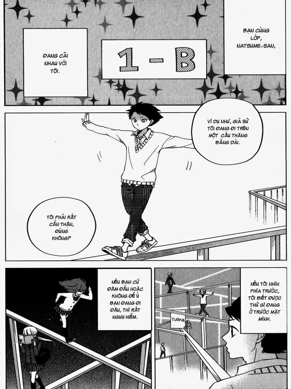 Truyện Tranh Quái Vật Bàn Bên - Tonari No Kaibutsu-Kun trang 4