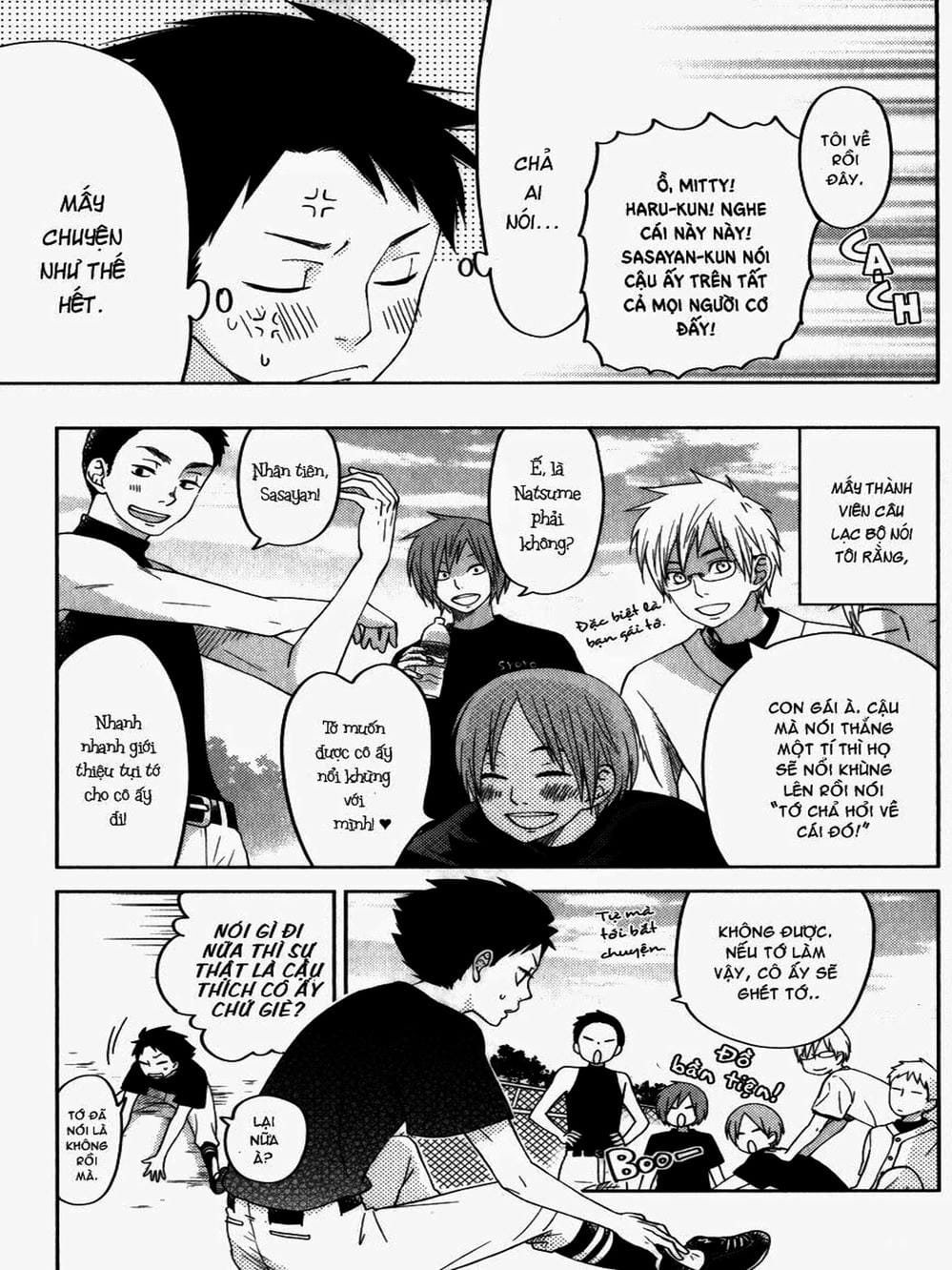 Truyện Tranh Quái Vật Bàn Bên - Tonari No Kaibutsu-Kun trang 4