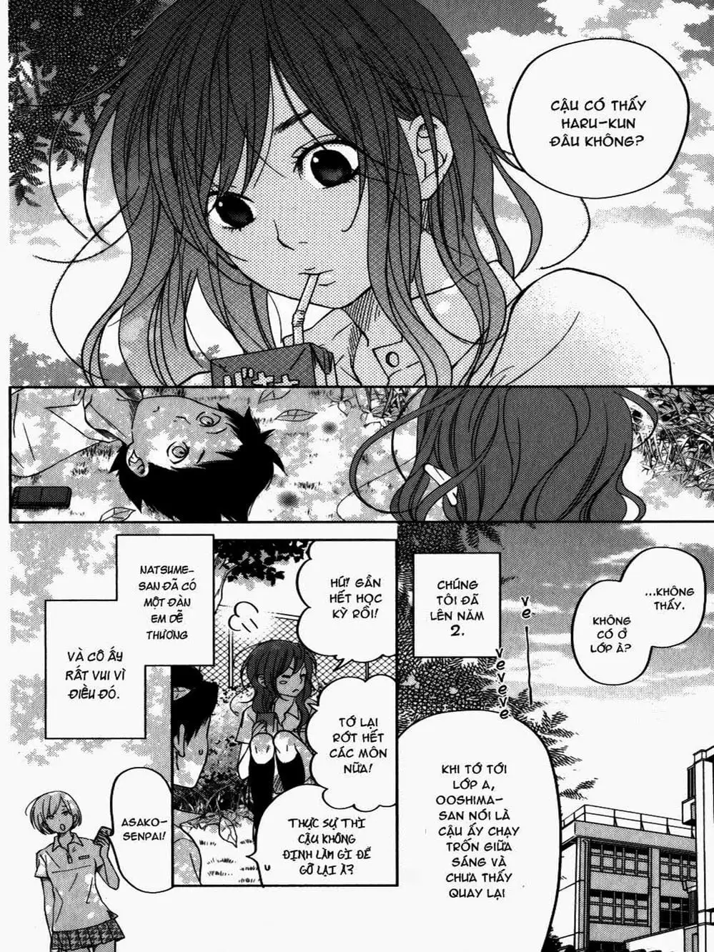 Truyện Tranh Quái Vật Bàn Bên - Tonari No Kaibutsu-Kun trang 4