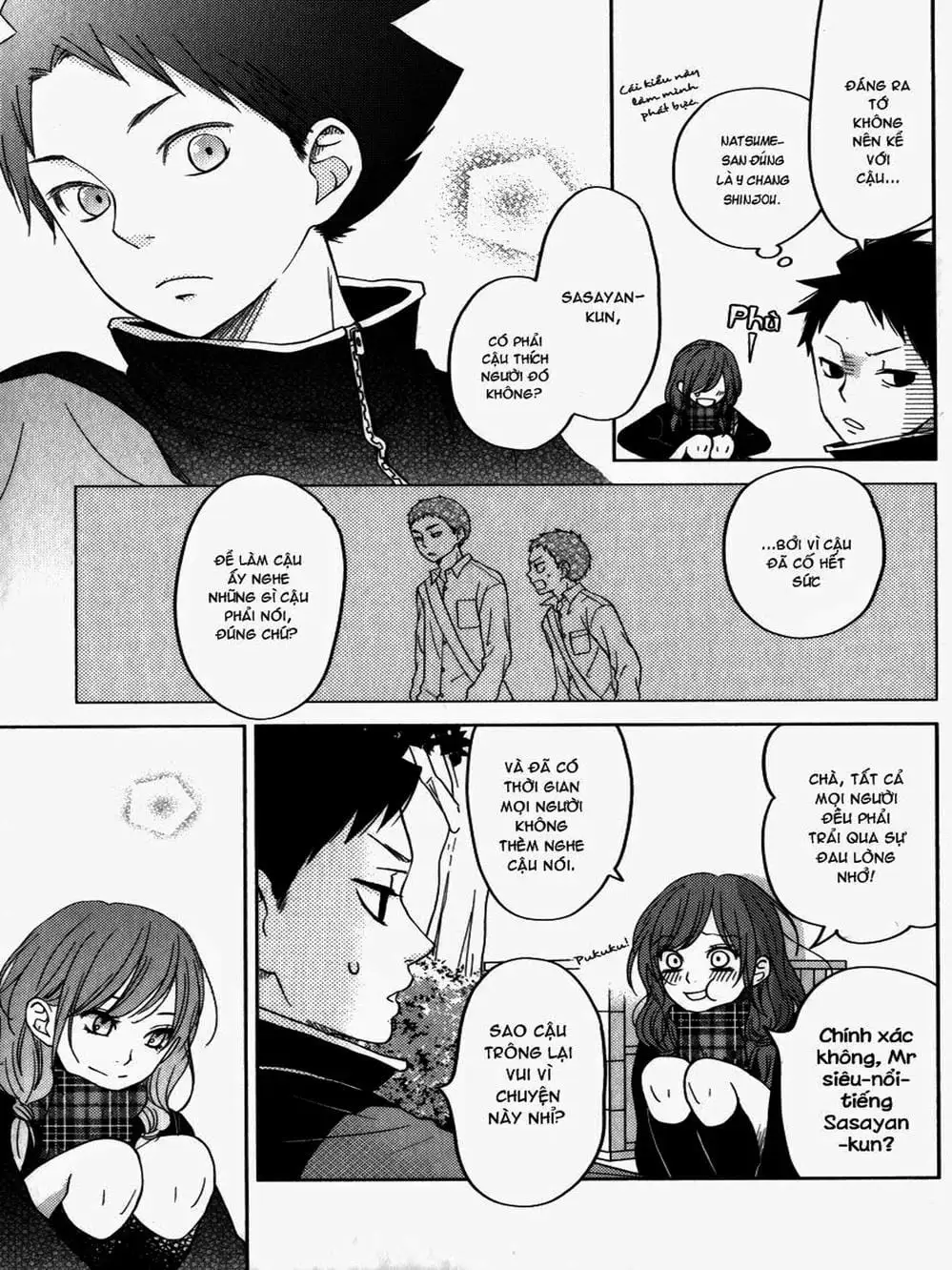 Truyện Tranh Quái Vật Bàn Bên - Tonari No Kaibutsu-Kun trang 4