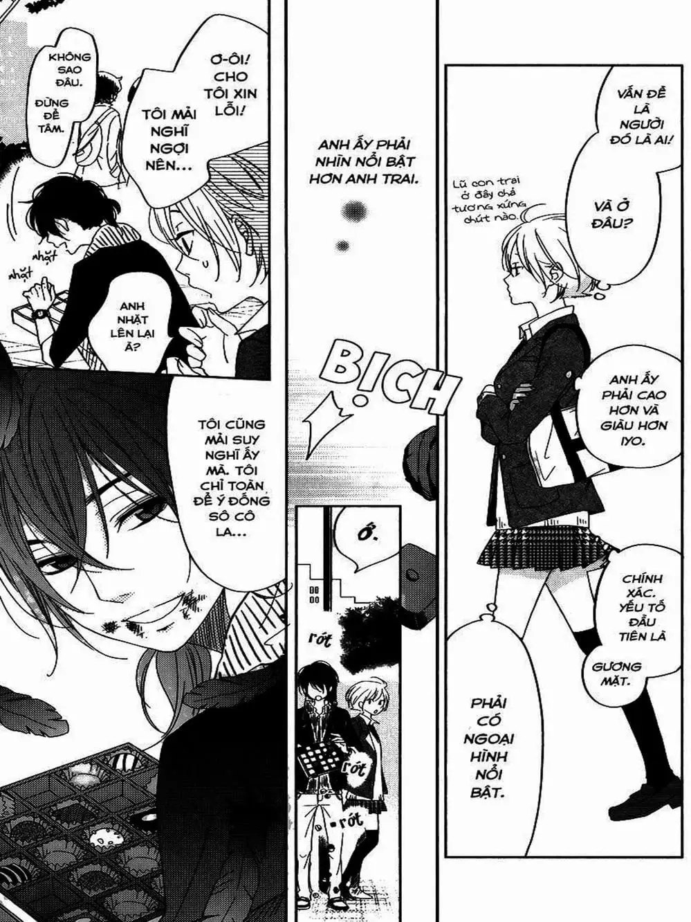 Truyện Tranh Quái Vật Bàn Bên - Tonari No Kaibutsu-Kun trang 4