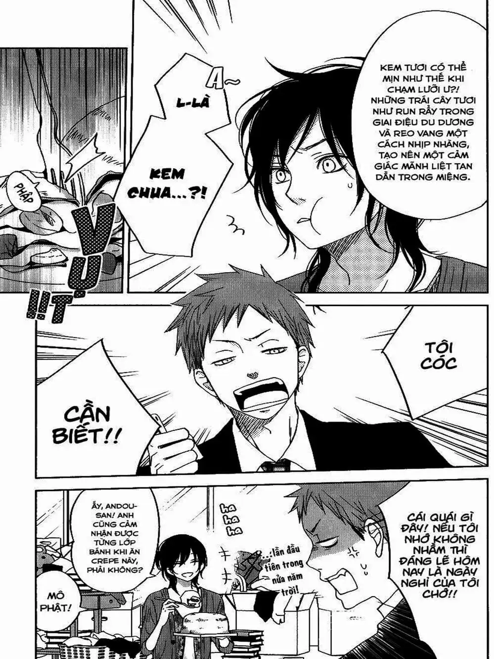 Truyện Tranh Quái Vật Bàn Bên - Tonari No Kaibutsu-Kun trang 4