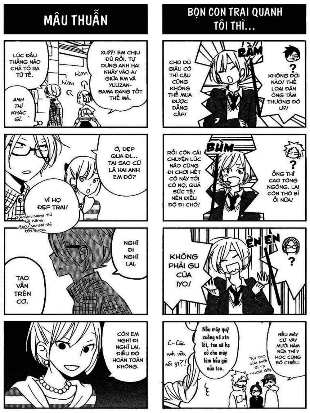 Truyện Tranh Quái Vật Bàn Bên - Tonari No Kaibutsu-Kun trang 4