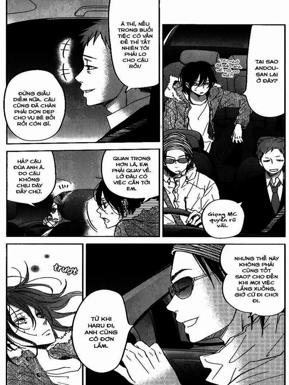 Truyện Tranh Quái Vật Bàn Bên - Tonari No Kaibutsu-Kun trang 4