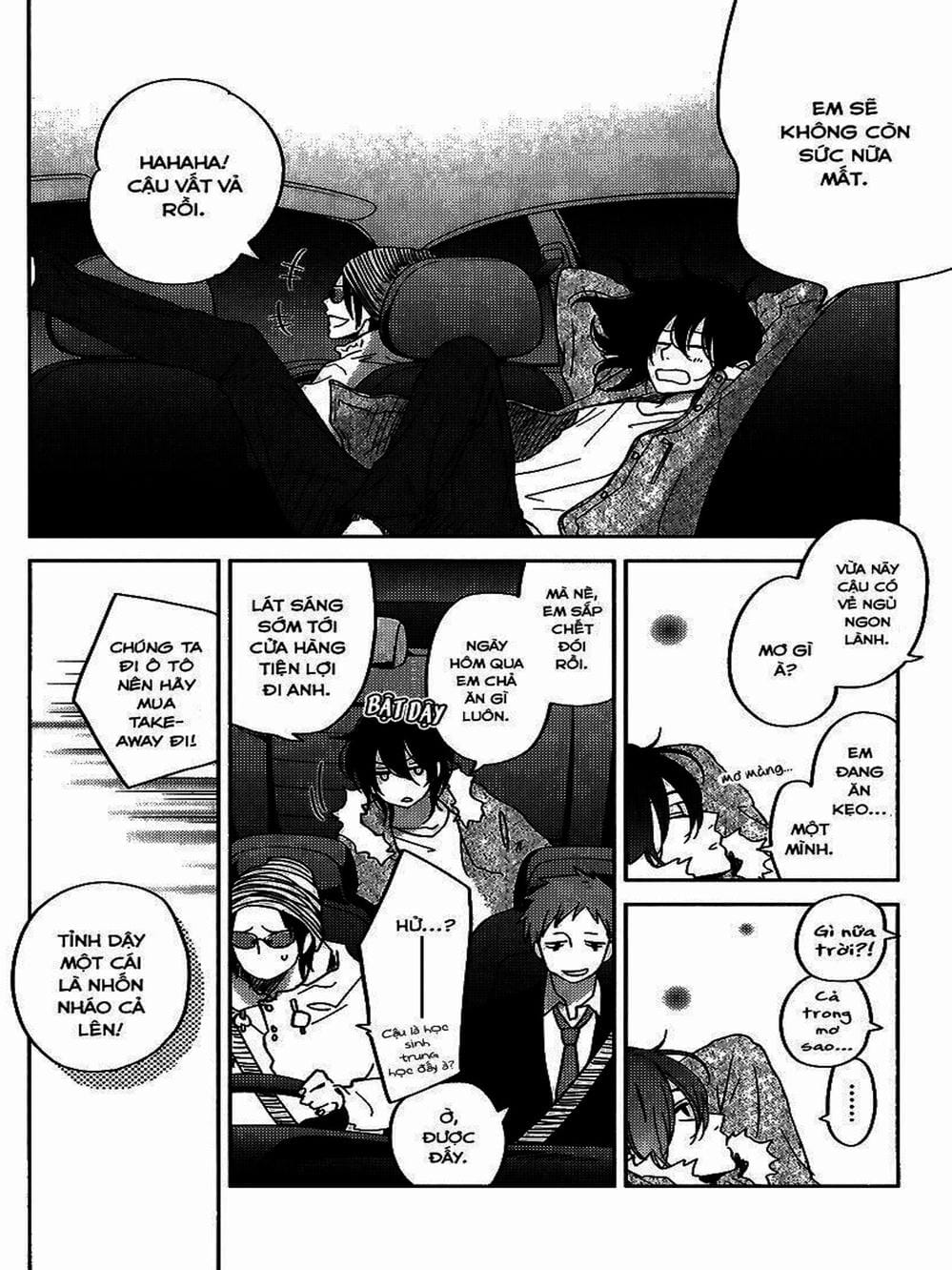 Truyện Tranh Quái Vật Bàn Bên - Tonari No Kaibutsu-Kun trang 4