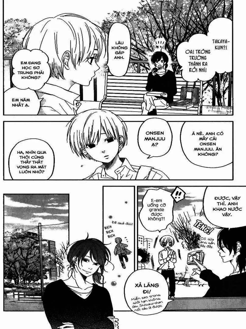 Truyện Tranh Quái Vật Bàn Bên - Tonari No Kaibutsu-Kun trang 4