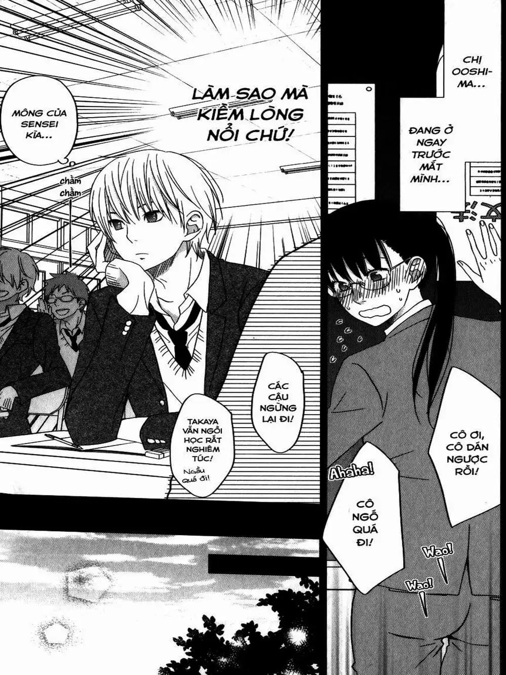 Truyện Tranh Quái Vật Bàn Bên - Tonari No Kaibutsu-Kun trang 4