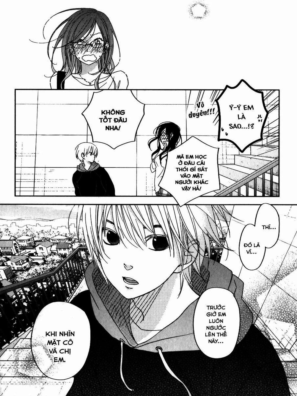 Truyện Tranh Quái Vật Bàn Bên - Tonari No Kaibutsu-Kun trang 4