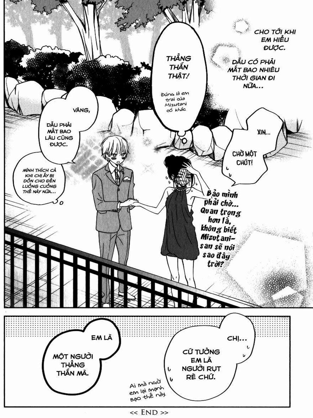 Truyện Tranh Quái Vật Bàn Bên - Tonari No Kaibutsu-Kun trang 4