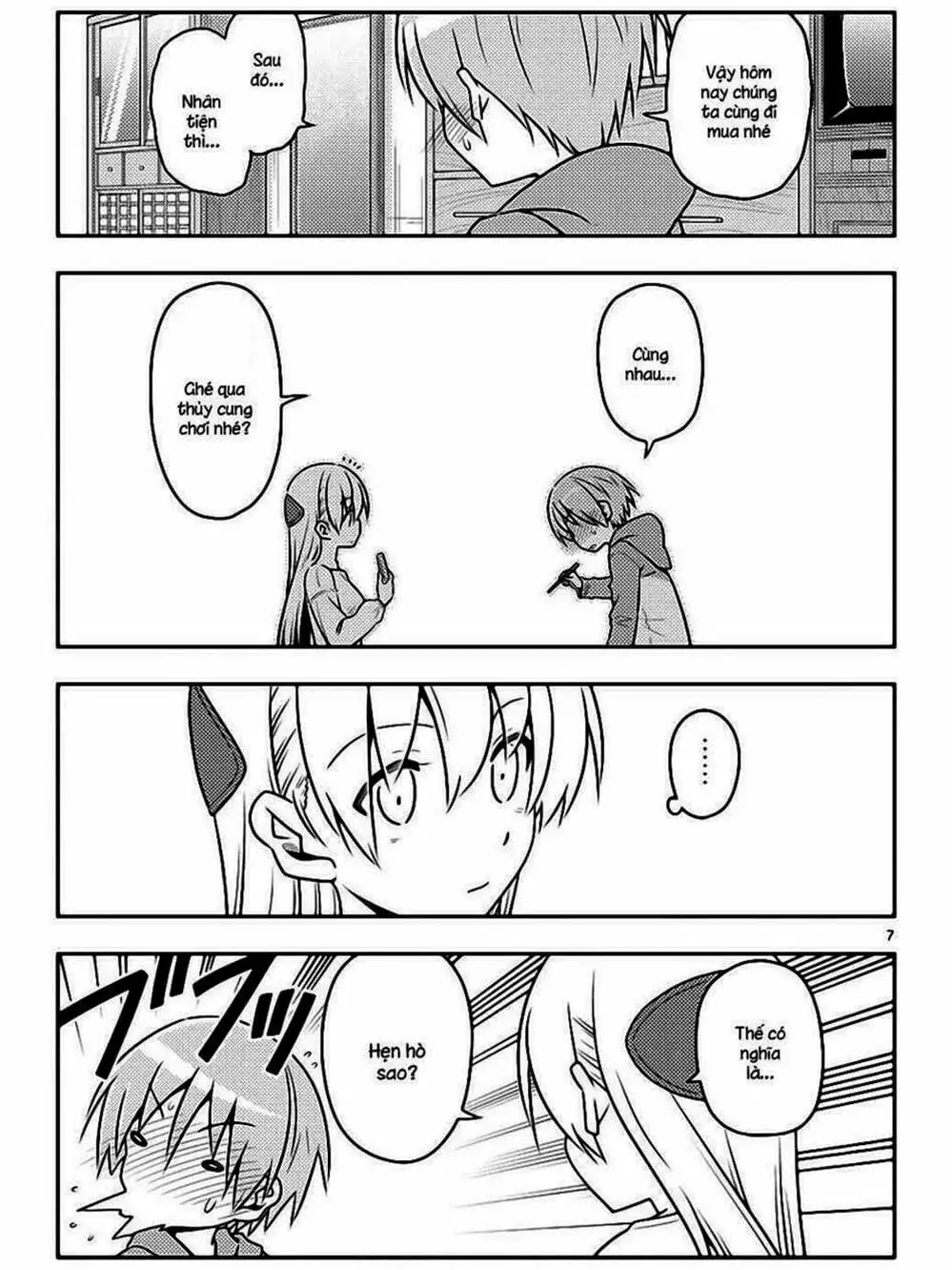 Truyện Tranh Tóm Lại Là Em Rất Dễ Thương - Tonikaku Kawaii trang 6