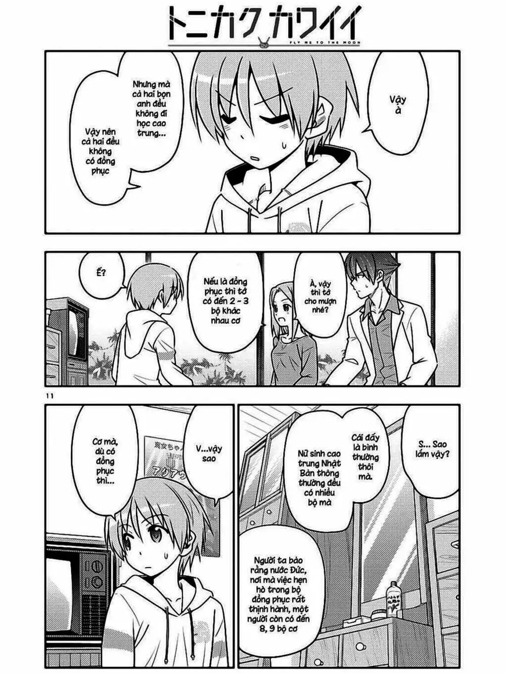 Truyện Tranh Tóm Lại Là Em Rất Dễ Thương - Tonikaku Kawaii trang 6