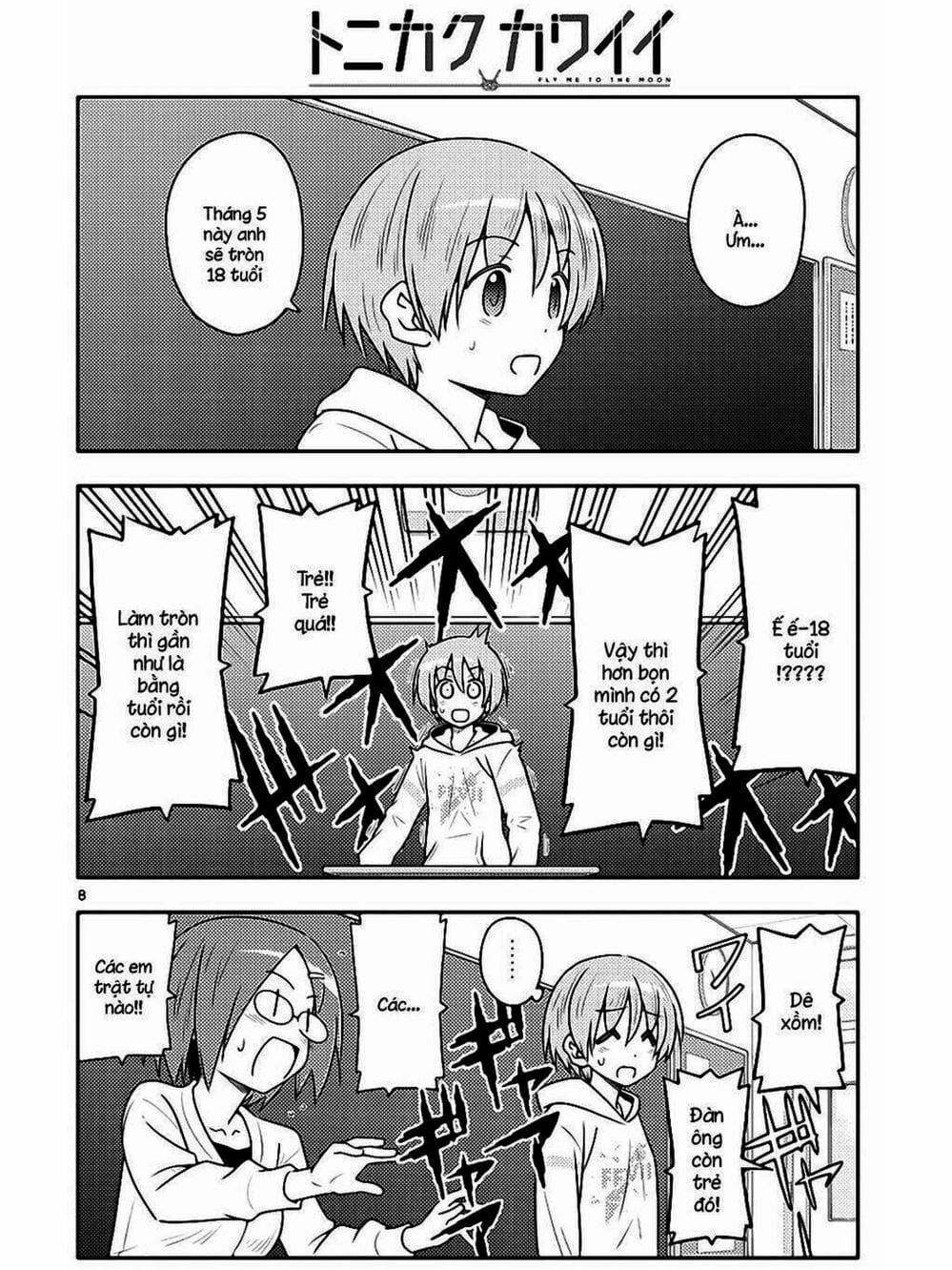 Truyện Tranh Tóm Lại Là Em Rất Dễ Thương - Tonikaku Kawaii trang 6