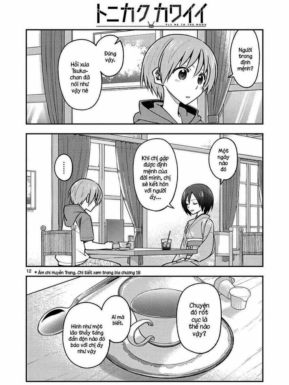 Truyện Tranh Tóm Lại Là Em Rất Dễ Thương - Tonikaku Kawaii trang 6