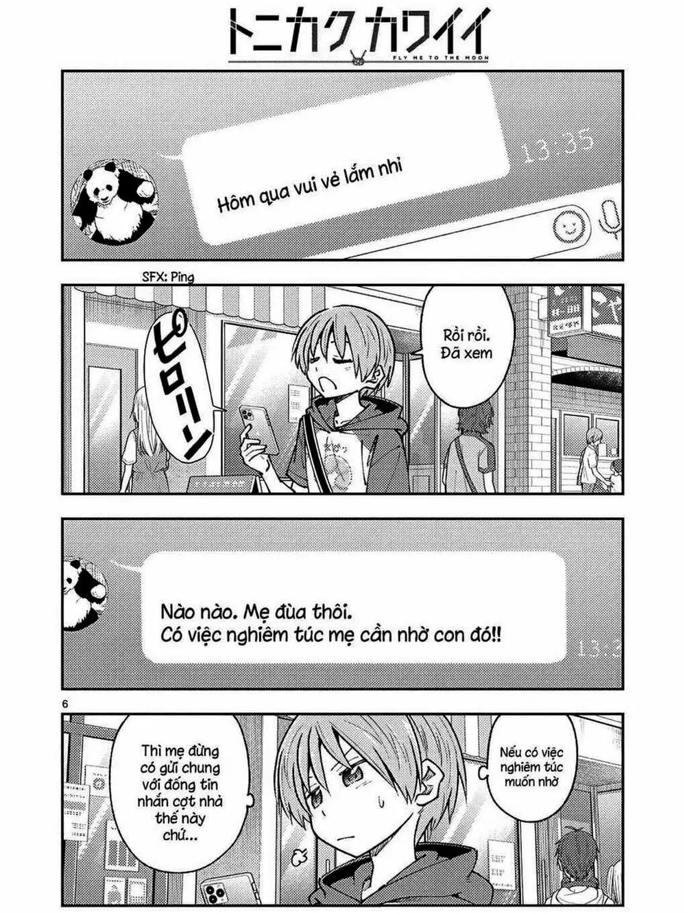 Truyện Tranh Tóm Lại Là Em Rất Dễ Thương - Tonikaku Kawaii trang 6