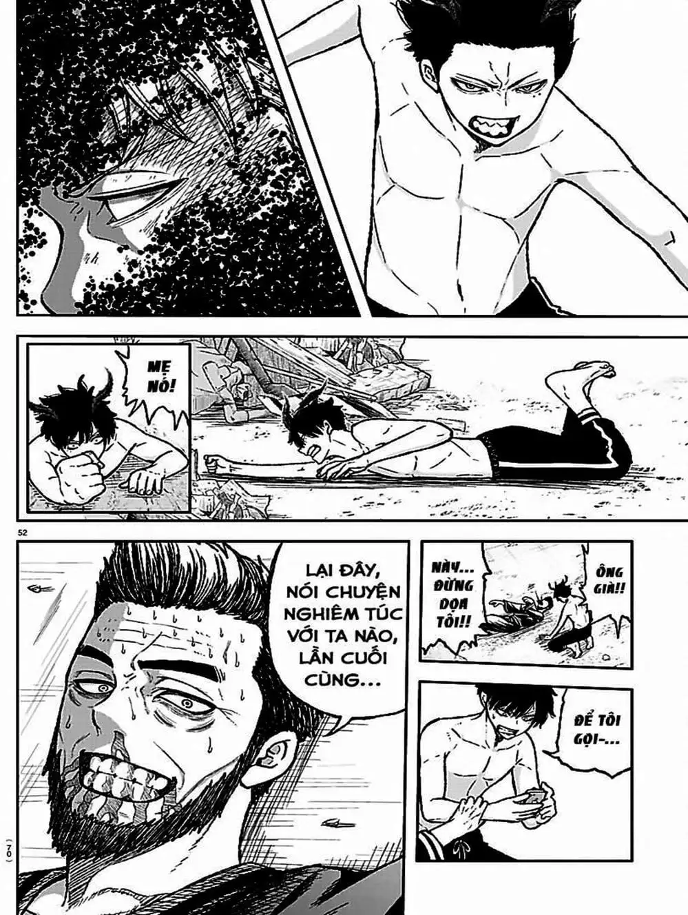 Truyện Tranh Truyền Thuyết Về Dòng Máu Bị Nguyền Rủa: Tougen Anki trang 6