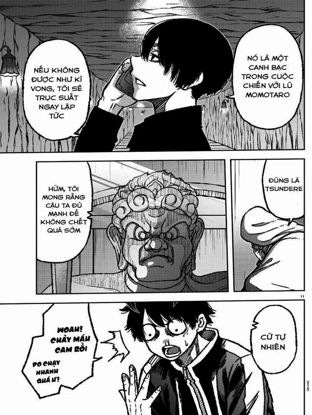 Truyện Tranh Truyền Thuyết Về Dòng Máu Bị Nguyền Rủa: Tougen Anki trang 6