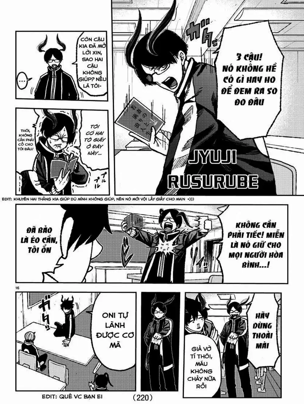 Truyện Tranh Truyền Thuyết Về Dòng Máu Bị Nguyền Rủa: Tougen Anki trang 6
