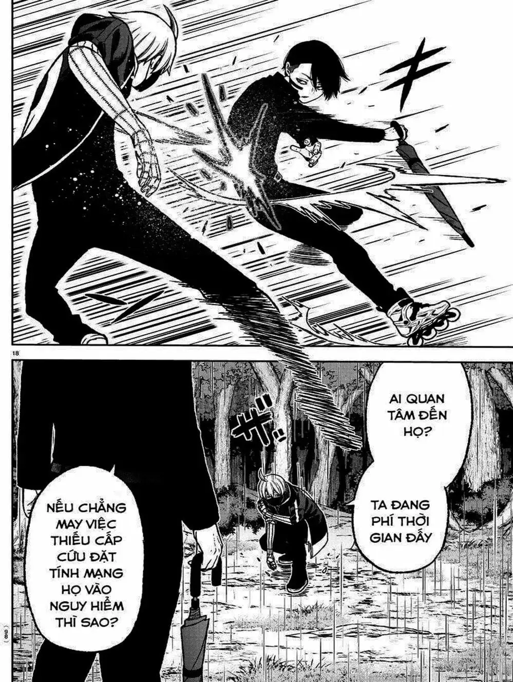 Truyện Tranh Truyền Thuyết Về Dòng Máu Bị Nguyền Rủa: Tougen Anki trang 6