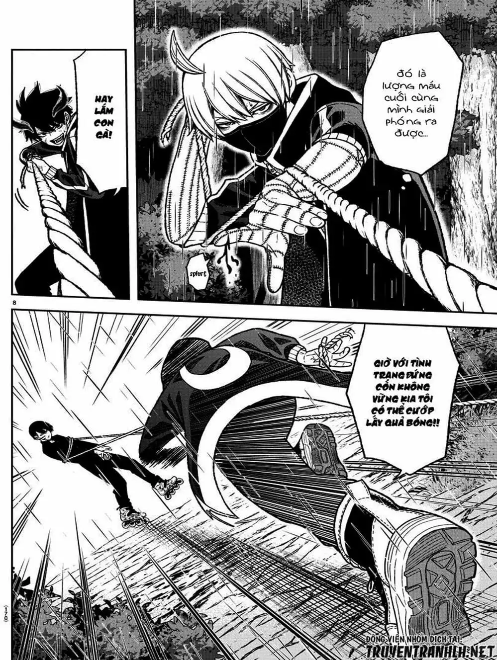 Truyện Tranh Truyền Thuyết Về Dòng Máu Bị Nguyền Rủa: Tougen Anki trang 6