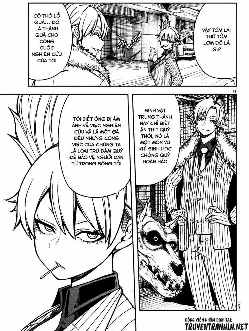 Truyện Tranh Truyền Thuyết Về Dòng Máu Bị Nguyền Rủa: Tougen Anki trang 6