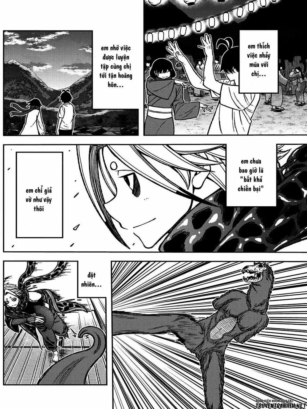 Truyện Tranh Truyền Thuyết Về Dòng Máu Bị Nguyền Rủa: Tougen Anki trang 6