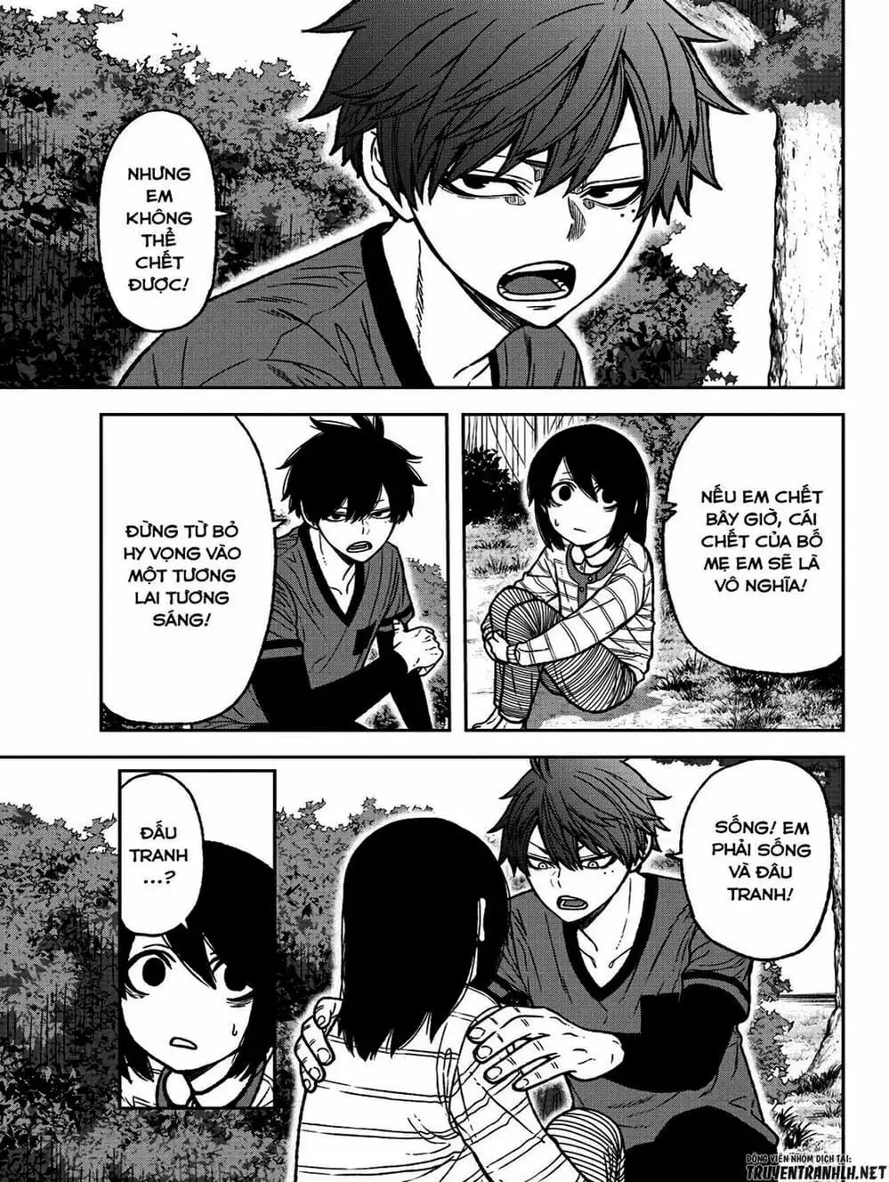 Truyện Tranh Truyền Thuyết Về Dòng Máu Bị Nguyền Rủa: Tougen Anki trang 6