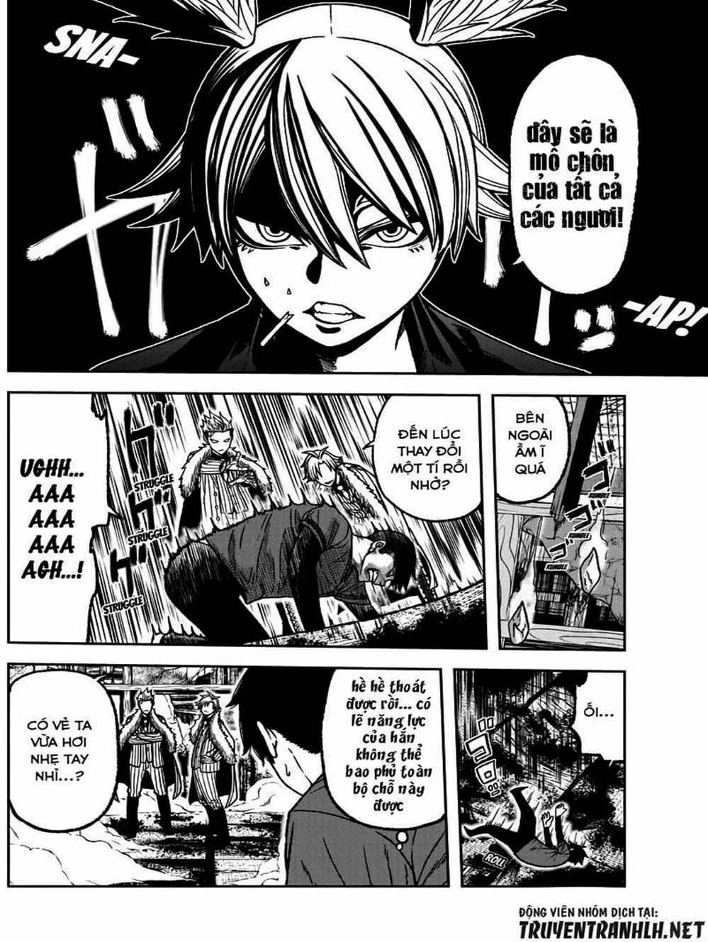 Truyện Tranh Truyền Thuyết Về Dòng Máu Bị Nguyền Rủa: Tougen Anki trang 6