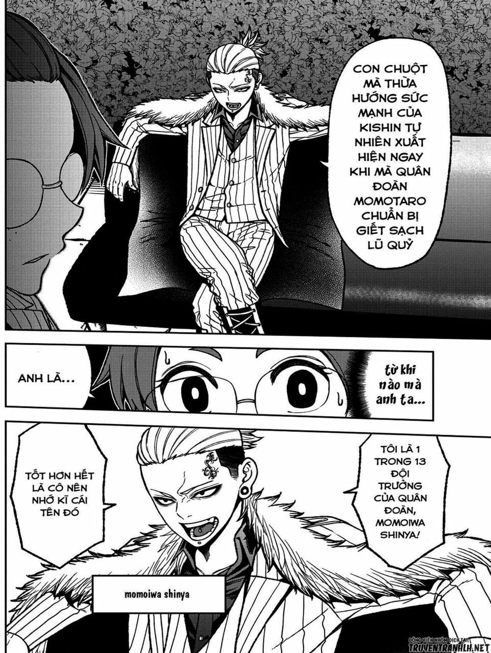 Truyện Tranh Truyền Thuyết Về Dòng Máu Bị Nguyền Rủa: Tougen Anki trang 6
