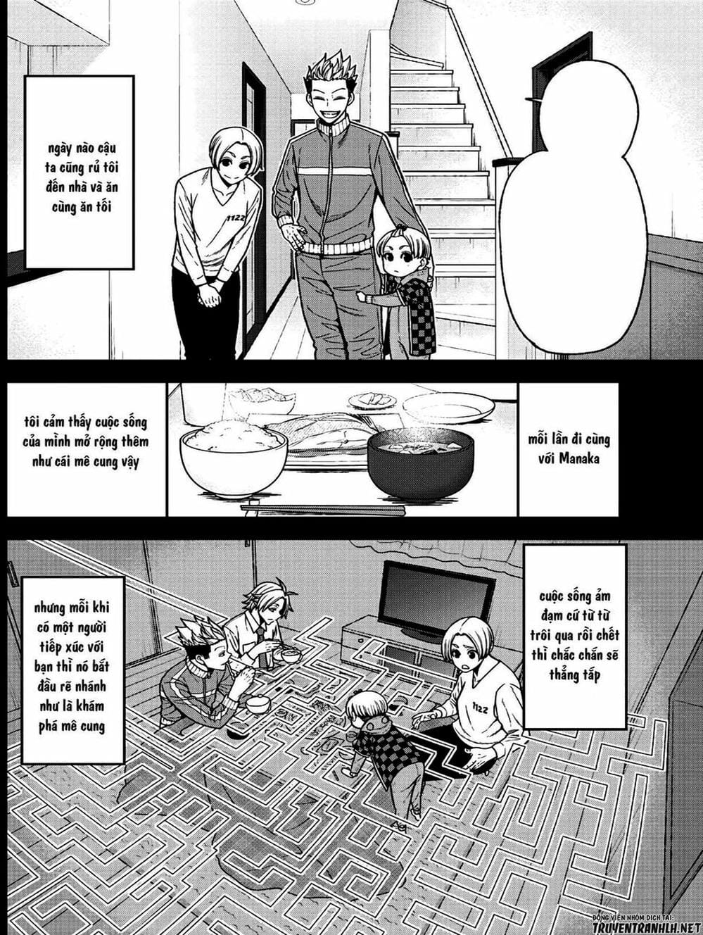 Truyện Tranh Truyền Thuyết Về Dòng Máu Bị Nguyền Rủa: Tougen Anki trang 6