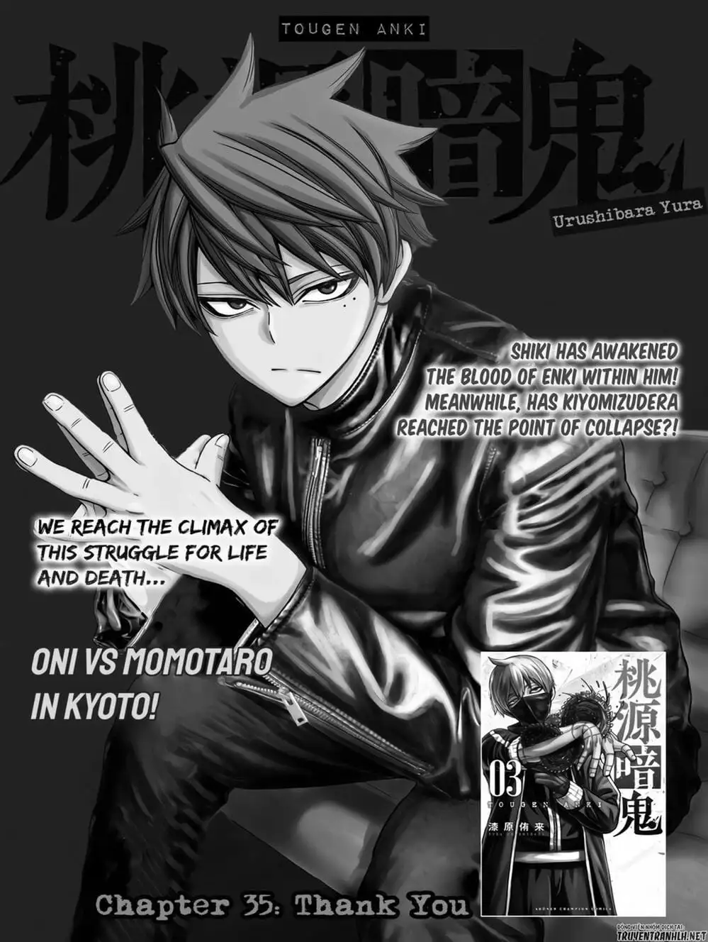 Truyện Tranh Truyền Thuyết Về Dòng Máu Bị Nguyền Rủa: Tougen Anki trang 6