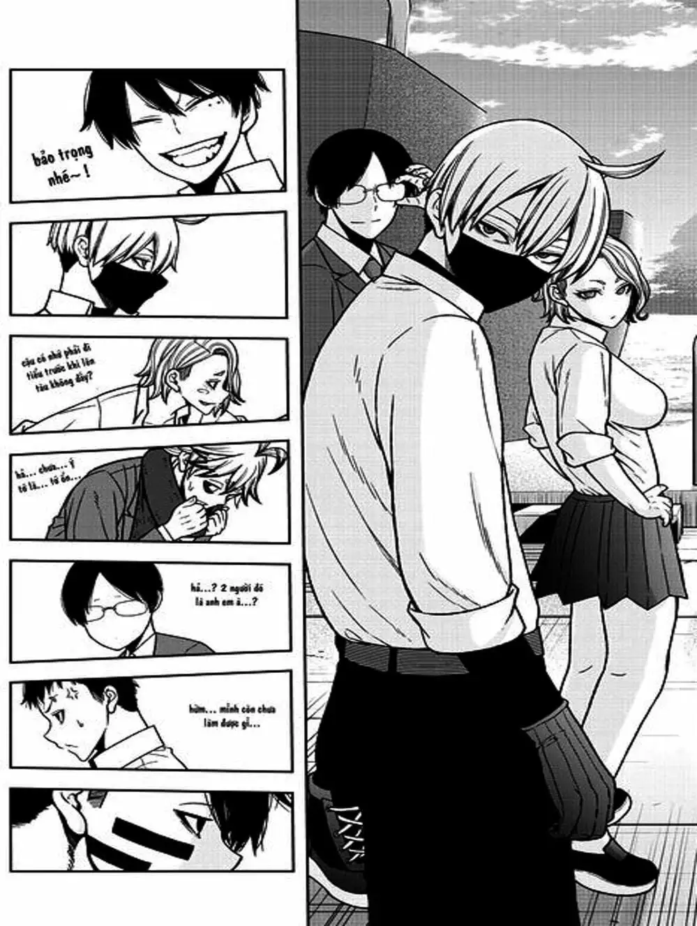 Truyện Tranh Truyền Thuyết Về Dòng Máu Bị Nguyền Rủa: Tougen Anki trang 6