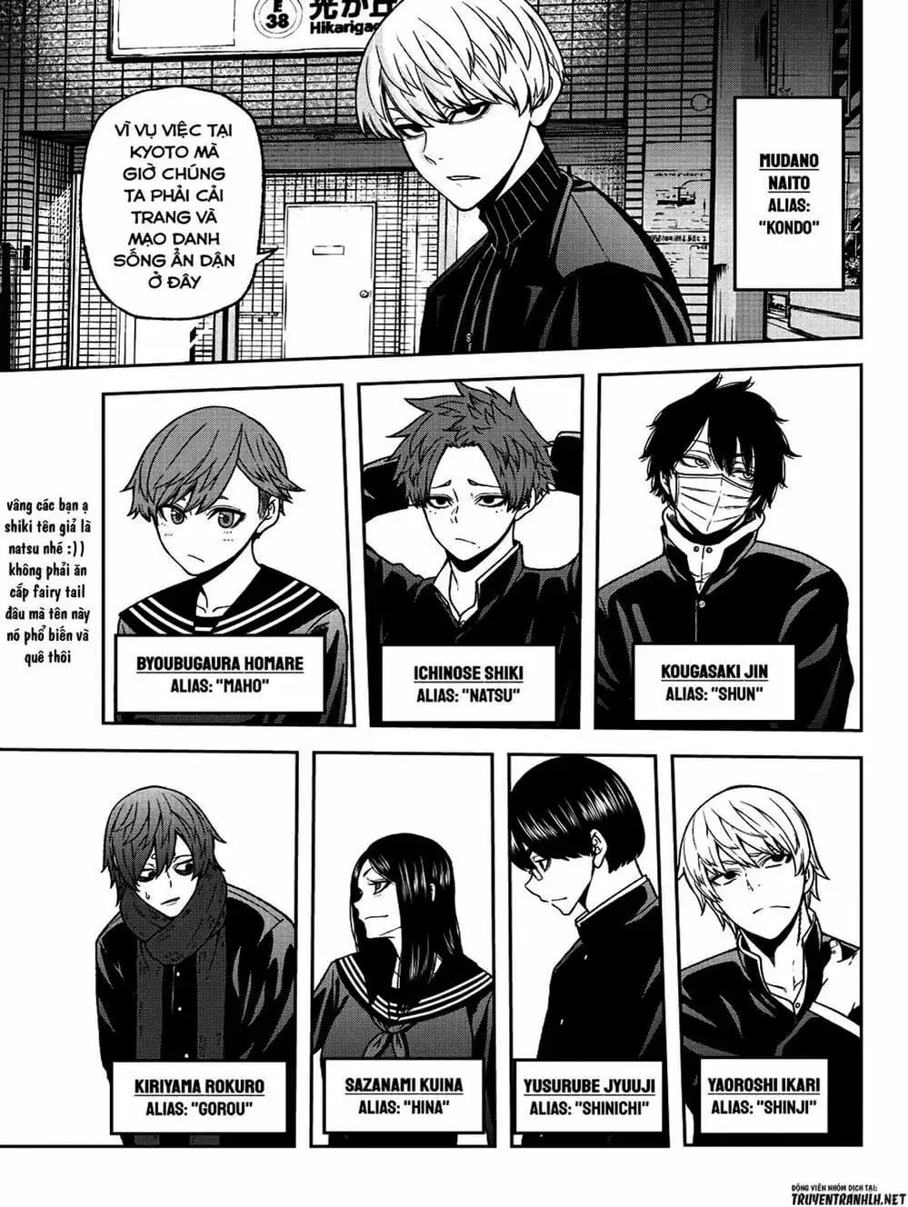 Truyện Tranh Truyền Thuyết Về Dòng Máu Bị Nguyền Rủa: Tougen Anki trang 6