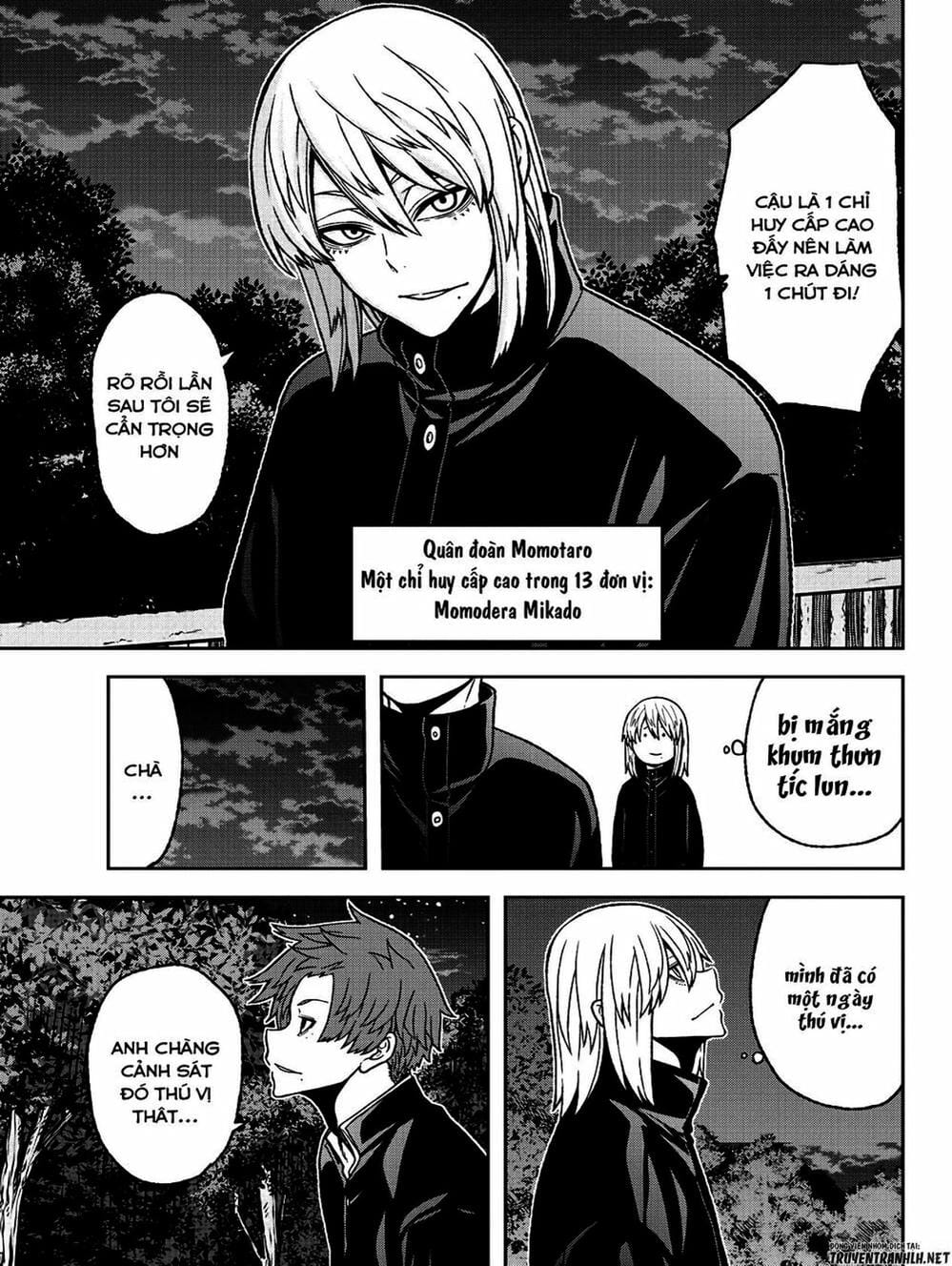 Truyện Tranh Truyền Thuyết Về Dòng Máu Bị Nguyền Rủa: Tougen Anki trang 6