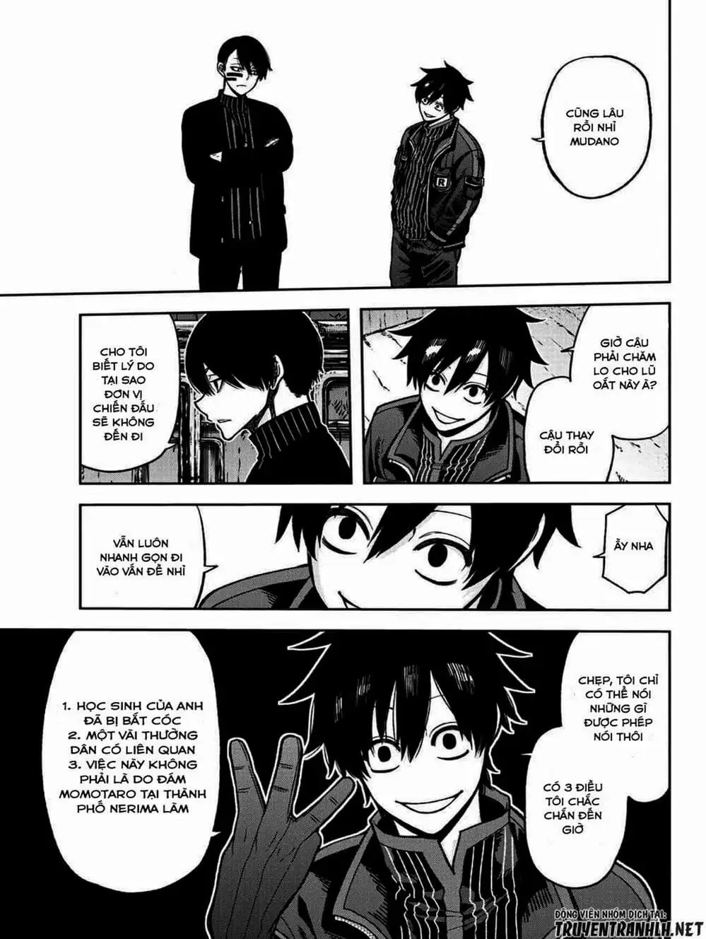 Truyện Tranh Truyền Thuyết Về Dòng Máu Bị Nguyền Rủa: Tougen Anki trang 6
