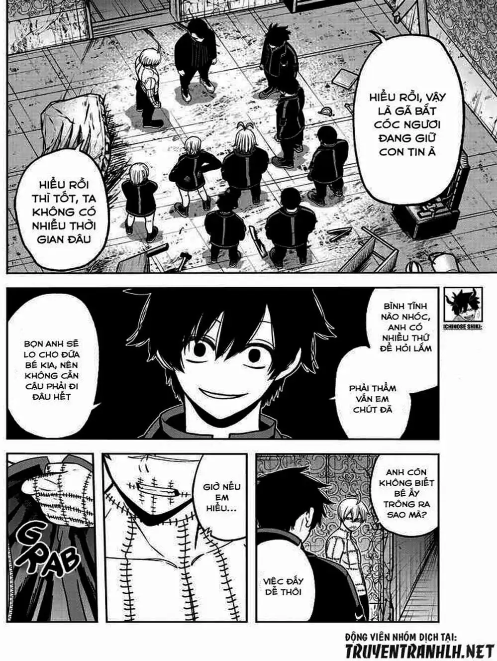 Truyện Tranh Truyền Thuyết Về Dòng Máu Bị Nguyền Rủa: Tougen Anki trang 6