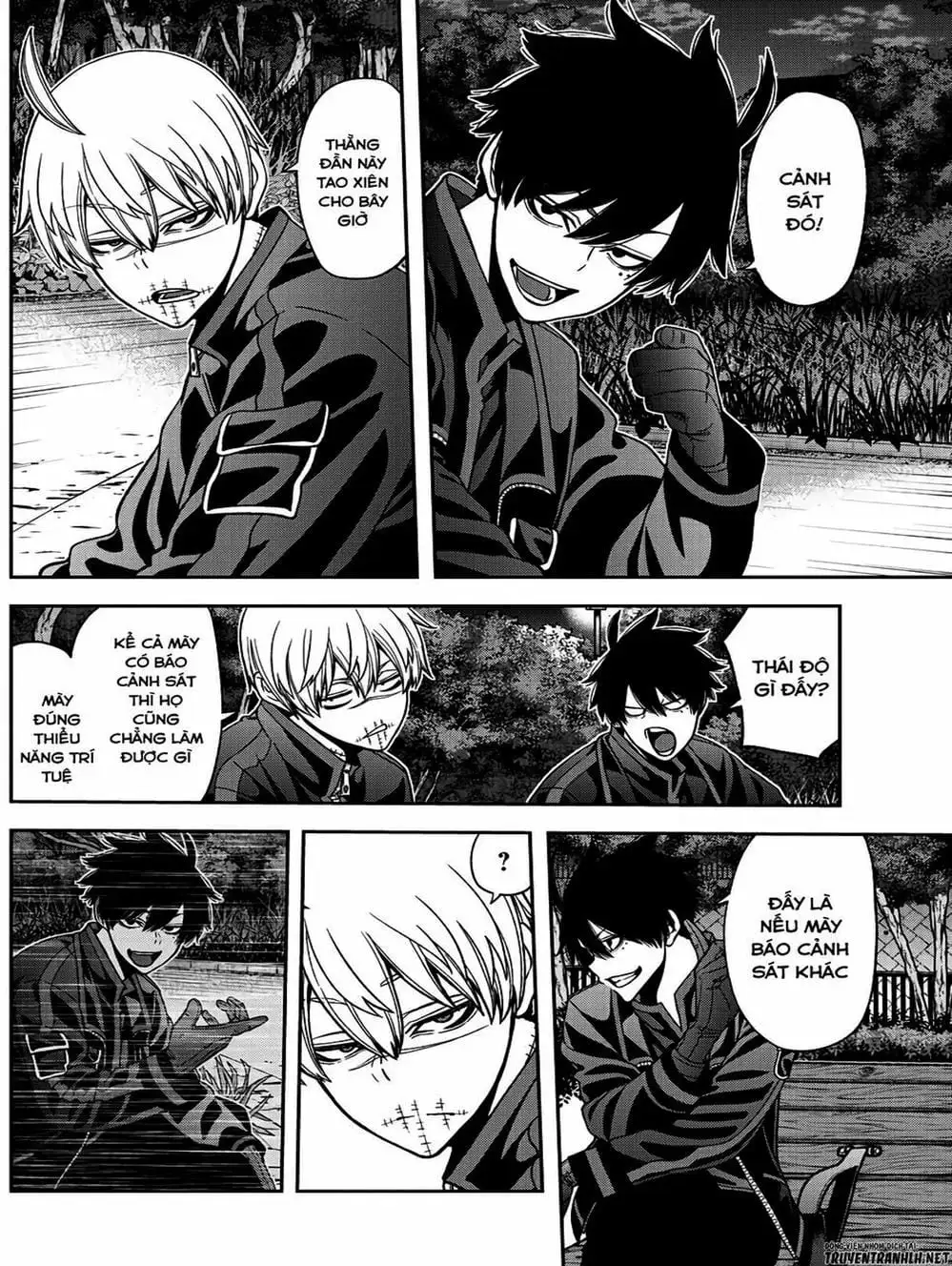 Truyện Tranh Truyền Thuyết Về Dòng Máu Bị Nguyền Rủa: Tougen Anki trang 6