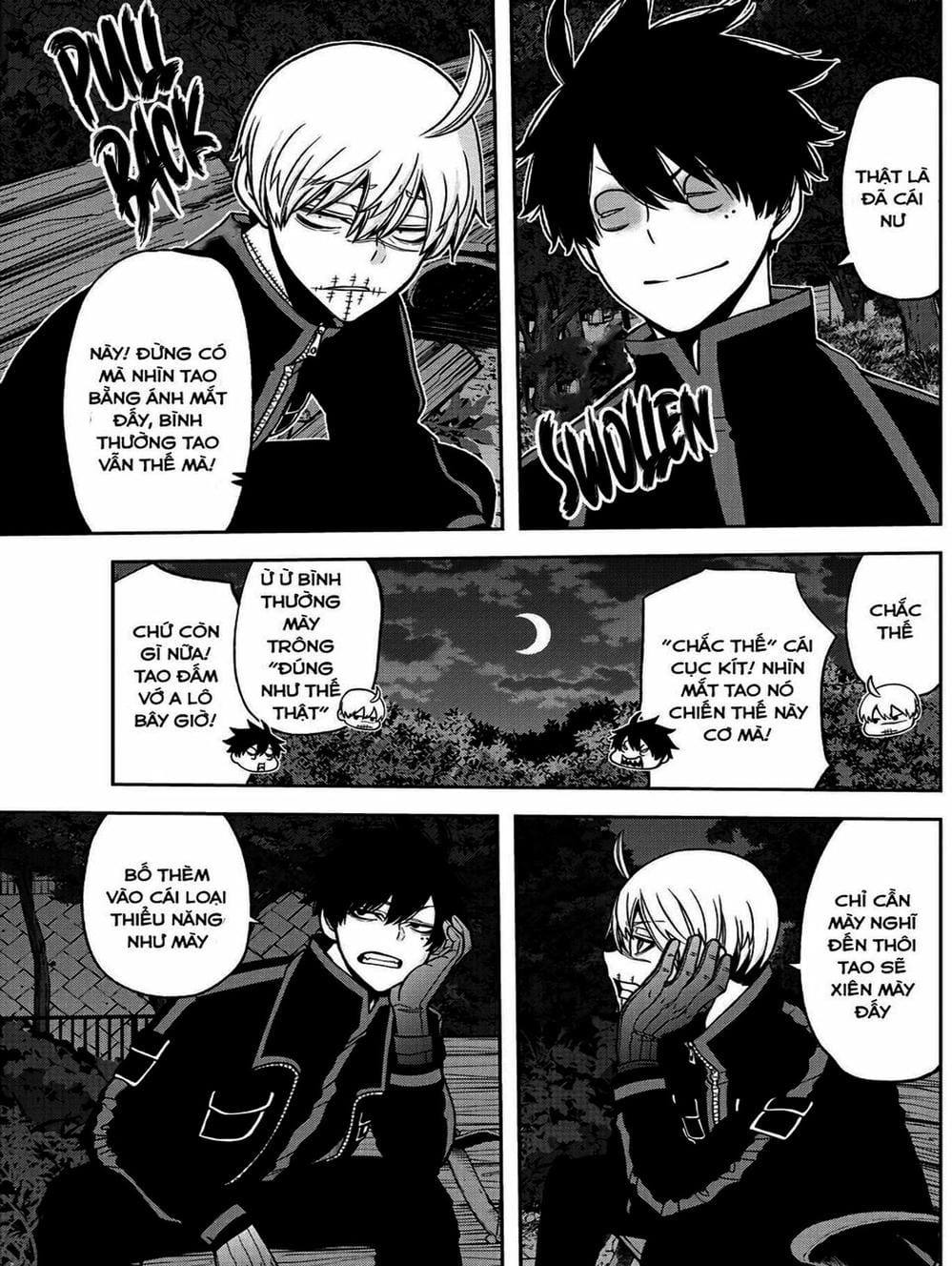 Truyện Tranh Truyền Thuyết Về Dòng Máu Bị Nguyền Rủa: Tougen Anki trang 6
