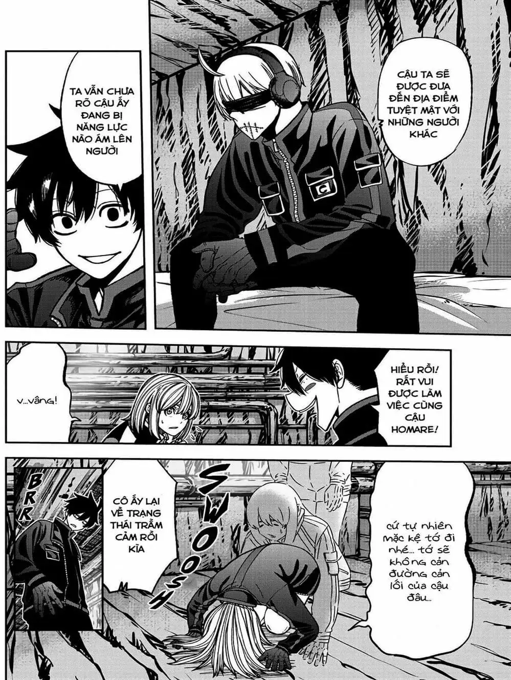 Truyện Tranh Truyền Thuyết Về Dòng Máu Bị Nguyền Rủa: Tougen Anki trang 6