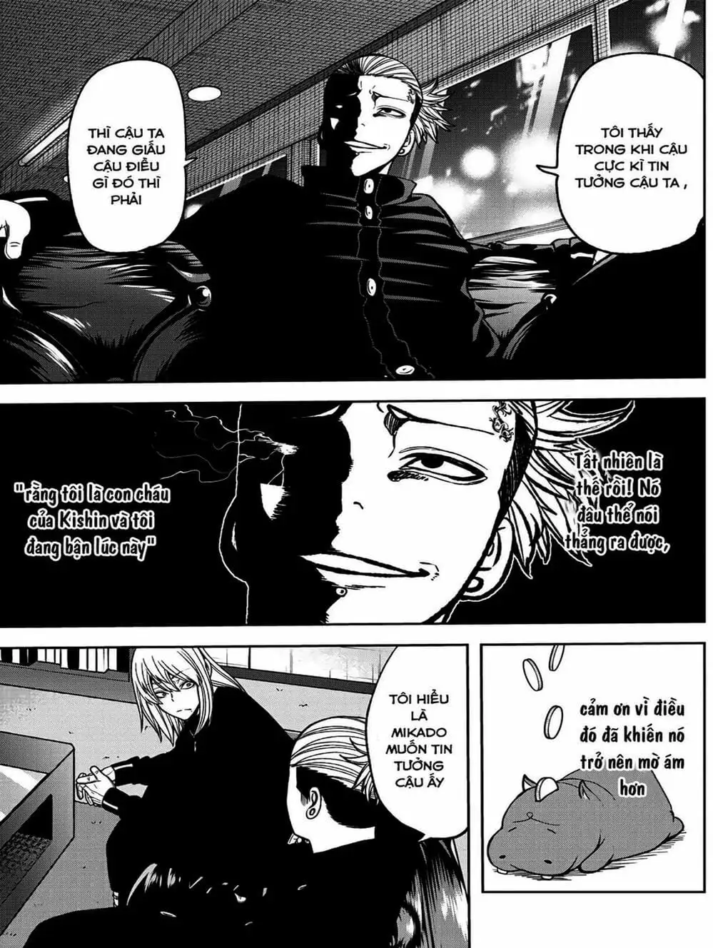 Truyện Tranh Truyền Thuyết Về Dòng Máu Bị Nguyền Rủa: Tougen Anki trang 6