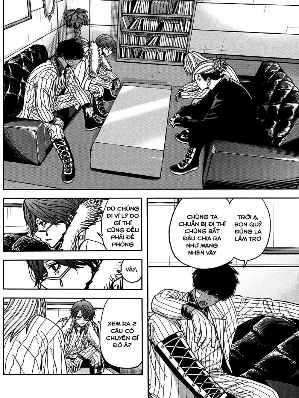 Truyện Tranh Truyền Thuyết Về Dòng Máu Bị Nguyền Rủa: Tougen Anki trang 6